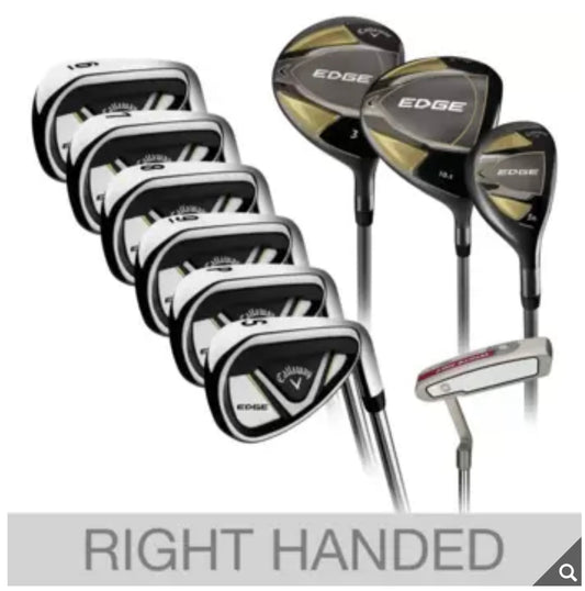 Callaway Edge 10 Piece Steel Golf Set - Right Handed