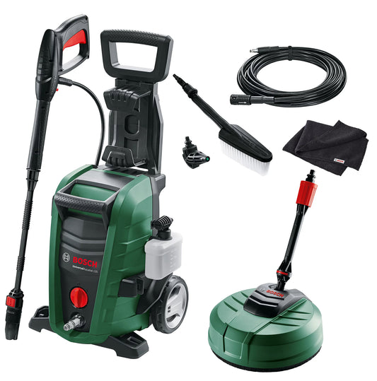 Bosch Universal Aquatak 135 KIT Corded Pressure washer 1.9kW + Patio Washer