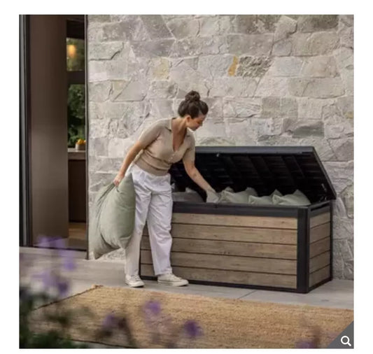 Keter Ashwood Signature 570 Litre Outdoor Storage Deck Box