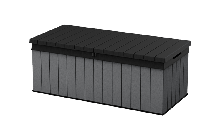 Keter Darwin 380L Outdoor Storage Box - Grey – Garden4us Ltd