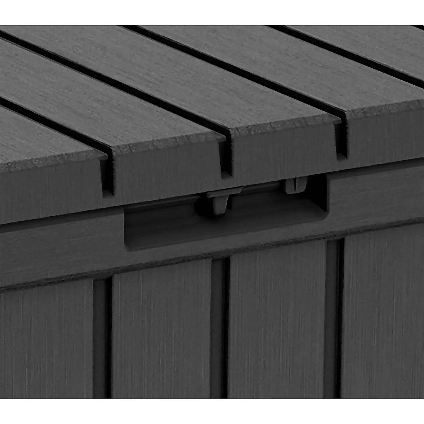 Keter Kentwood Outdoor Garden Storage Box 350L - Graphite