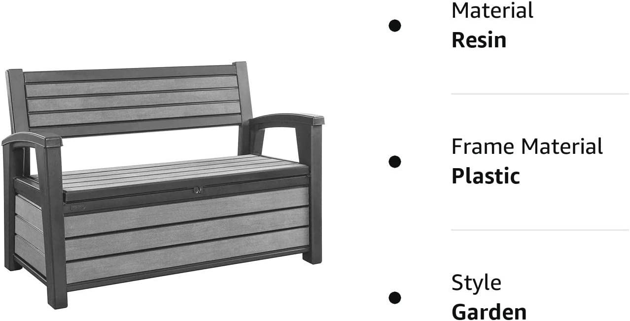 Keter Hudson Garden Storage Bench