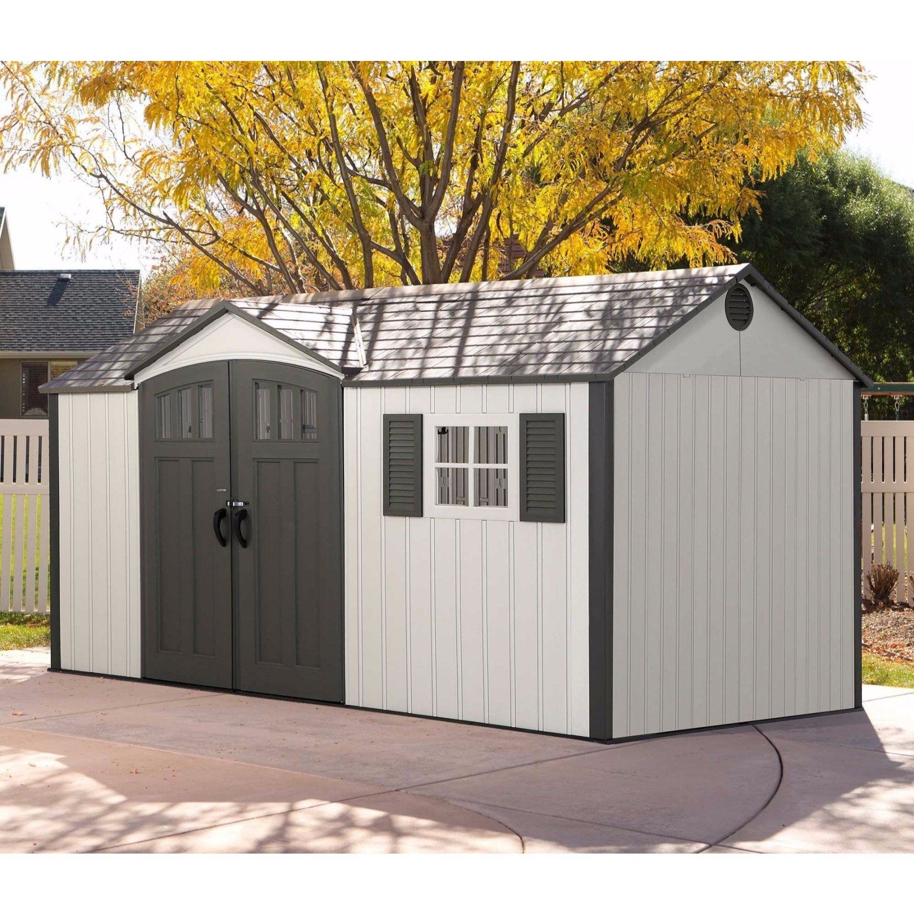 Lifetime 12.5 x 8 ft Plastic Shed – Garden4us Ltd